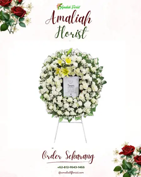 Krans Bunga Duka Kentengrejo